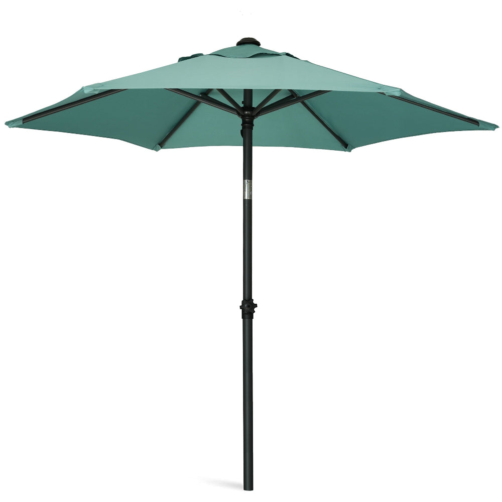 AMMSUN 6ft Patio Table Umbrella, Green - AMMSUN Beach Umbrella