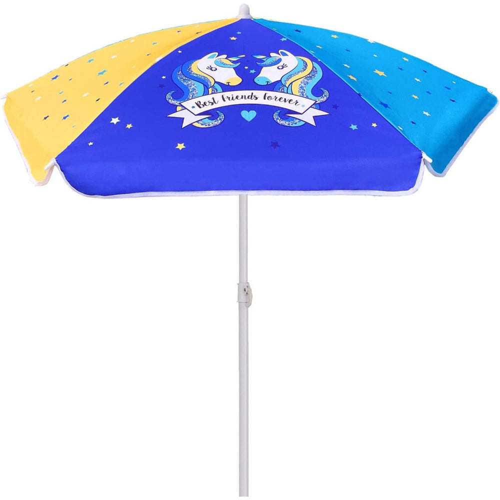 AMMSUN 47 inches kid Umbrella, Unicorn Pattern umbrella for sun