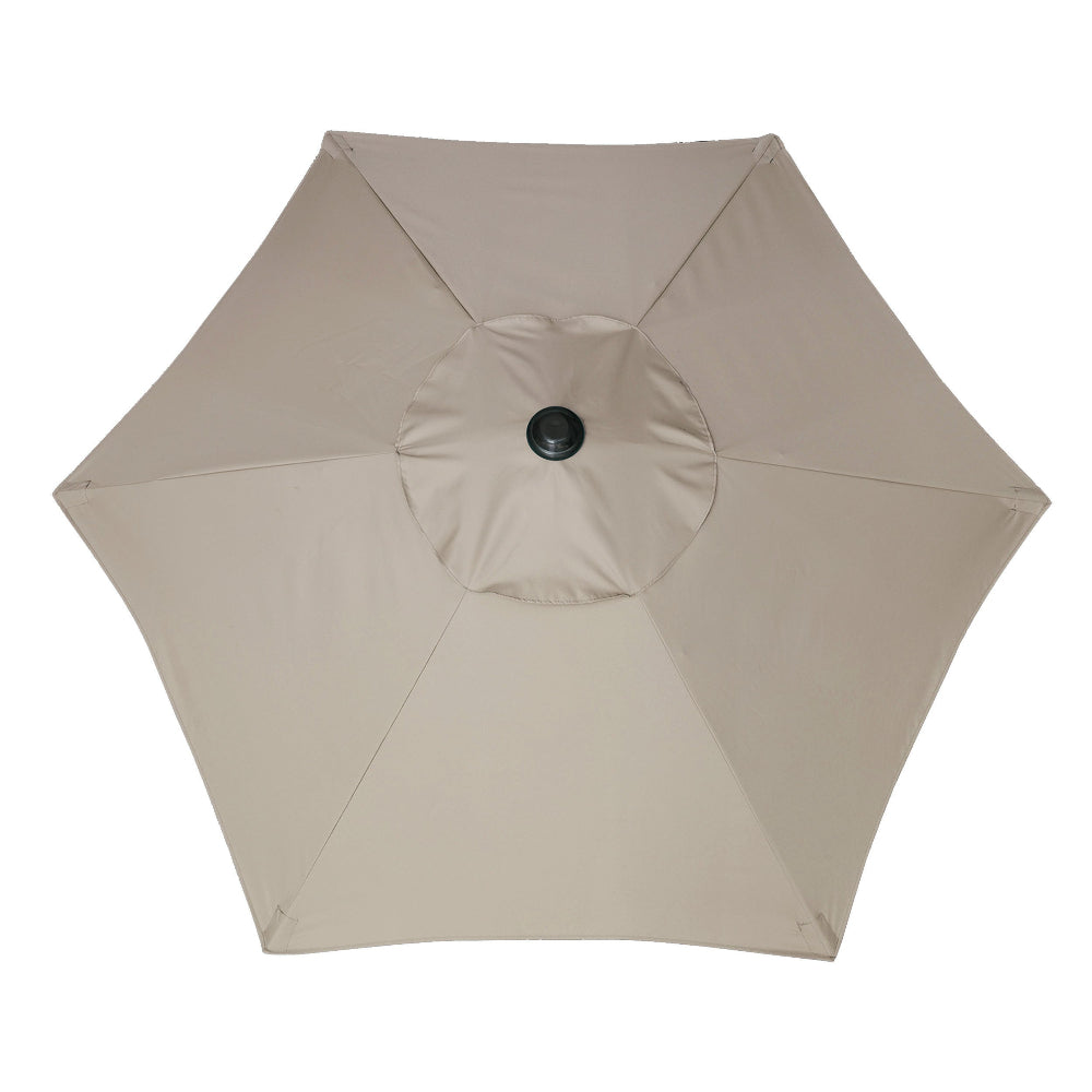 AMMSUN 6ft Patio Table Umbrella,Beige outdoor umbrellas clearance- AMMSUN Beach Umbrella