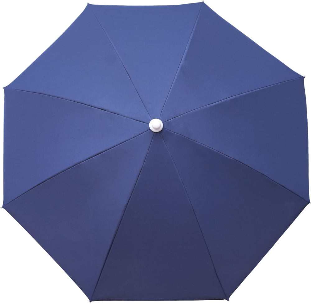 AMMSUN 6FT blue umbrella for camping chair with Tilt Function, Small Patio Umbrella